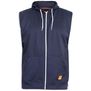 Duke Mens D555 Blake Kingsize Sleeveless Full Zip Hoodie / Navy